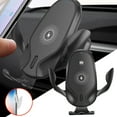 DGHM Wireless Vehicle Charger Stand, Qi Auto Clamp, 10 Watt, 7.5 Watt