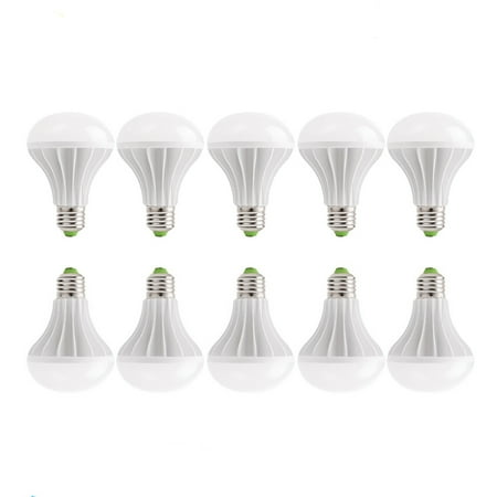 264v Switch - 10pcs 5W E27 White Light Super Bright Light LED Globe Lamp Bulb Home AC90-264V