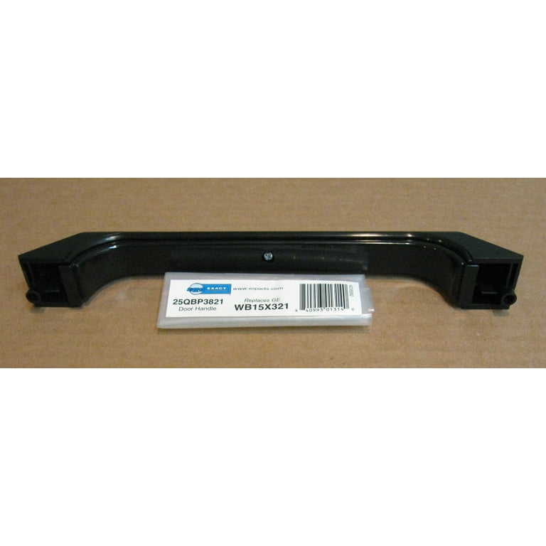 Microwave Door Handle Black for GE WB15X321 PS232251 AP2021139