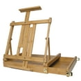 Art Alternatives Bamboo Ravenna Tabletop Sketch Box Easel