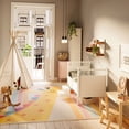 thumbnail image 2 of KUKOON Kids Giraffe Washable & Non Slip Play Rug, 2 of 3