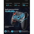 thumbnail image 3 of Control Inalámbrico Brandtrendy Rojo azul Para nintendo y PC, 3 of 3