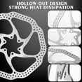 thumbnail image 6 of BUCKLOS 160 mm/180mm MTB Disc Brake Rotor, HS1 Bicycle Brake Disc Rotor, Stainless Steel Bicycle Rotors with 6 Bolts, fit for Road Bike, Mountain Bikes, BMX, 6 of 7