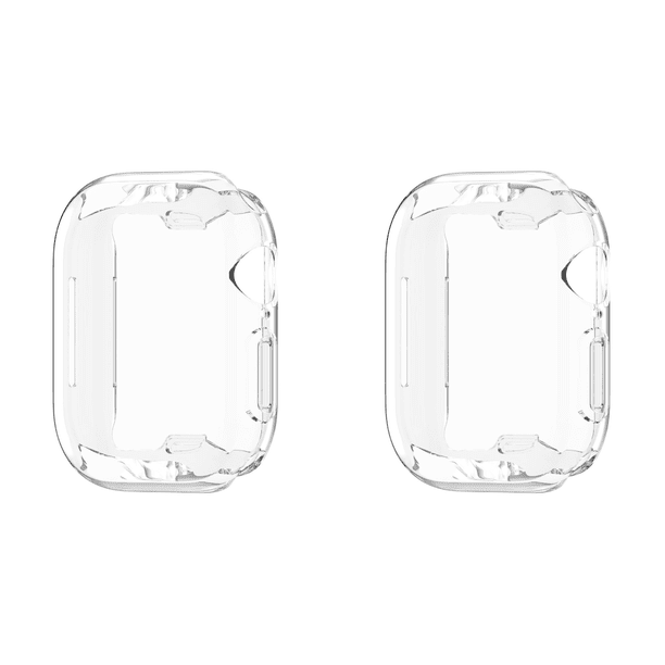 Funda TPU Protectora Suave para Apple Watch Series 10 Mm (Transparente) Blanco