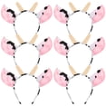 thumbnail image 1 of Miangastore 6 Pcs Cerceaux en Peluche Design Animal pour Enfant, 1 of 8