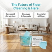 100 Piece Multi-Surface Floor Cleaning Tablets – Concentrated Cleaner for Hardwood, Tile, Laminate, Floor Cleaner Tablets