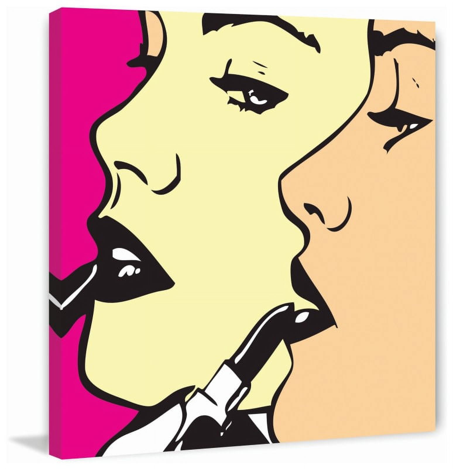 Marmont Hill "Girls 1" Print on Canvas