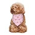 thumbnail image 3 of Dog Bandanas, Cute Berry Love Flowers Adjustable Dog Scarf Triangle Bib Handkerchief Accessories for Small Medium Large Dogs, Cats, Pets, 3 of 6