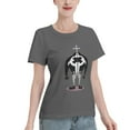 thumbnail image 2 of Women's Basic Short Sleeve T-Shirt One Piece Big Bear, 2 of 6