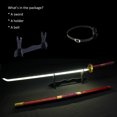 thumbnail image 4 of LED Light Roronoa Zoro Sword Sandai Kitetsu with Belt and Holder, 4 of 5