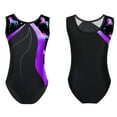 thumbnail image 1 of renvena Girls Kids Gymnastics Leotard Athletic Leotard One Piece Ballet Dance Costume 4-14, 1 of 7