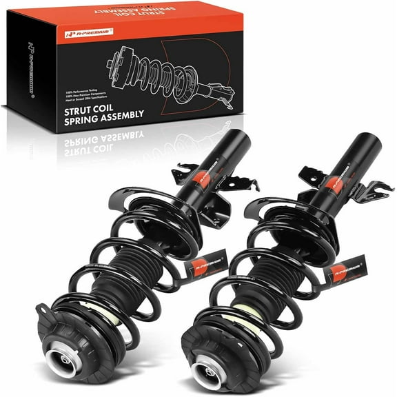 A-Premium Front Pair (2) Complete Strut and Coil Spring Assembly Compatible with Chrysler 200 2015 2016 2017, AWD, Driver and Passenger Side