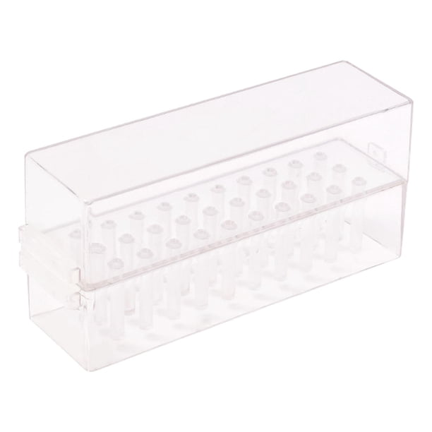 Bit Holder Container Yuyangstore Organizador de Herramientas ABS 30 hoyos A prueba de polvo