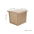 thumbnail image 2 of PAMINGONO Mini Loaf Pans with Lids Carbon Steel for Families Baking 1Set, 2 of 7