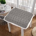 thumbnail image 4 of Sentmoon Deals of the Day Clearance Prime Linen Cushion Chair Cushion Student Stool Cushion Buttock Cushion Breathable Sedentary Dining Chair Cushion Deals Flyer, 4 of 8