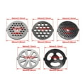 thumbnail image 4 of beisidaer 6Pc Meat Grinder Mixer Plate Discs Stainless Steel Kit For Food Grinders Accessories, 4 of 5