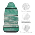 thumbnail image 5 of Fuzoiu Old Green Wooden Print Seat Covers Set, Car Seat Covers Front Seats, Car Seat Protector, Car Seat Cushion, Seat Covers Carseat Cover Universal Fit for Most Cars, 5 of 7