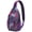 Hawaiian, variant on Hawaiian Hibiscus Sling Backpack, Lightweight Summer Crossbody Bag with Tropical Floral, Jungle Leaves, Palm Leaf and Vibrant Botanical Print