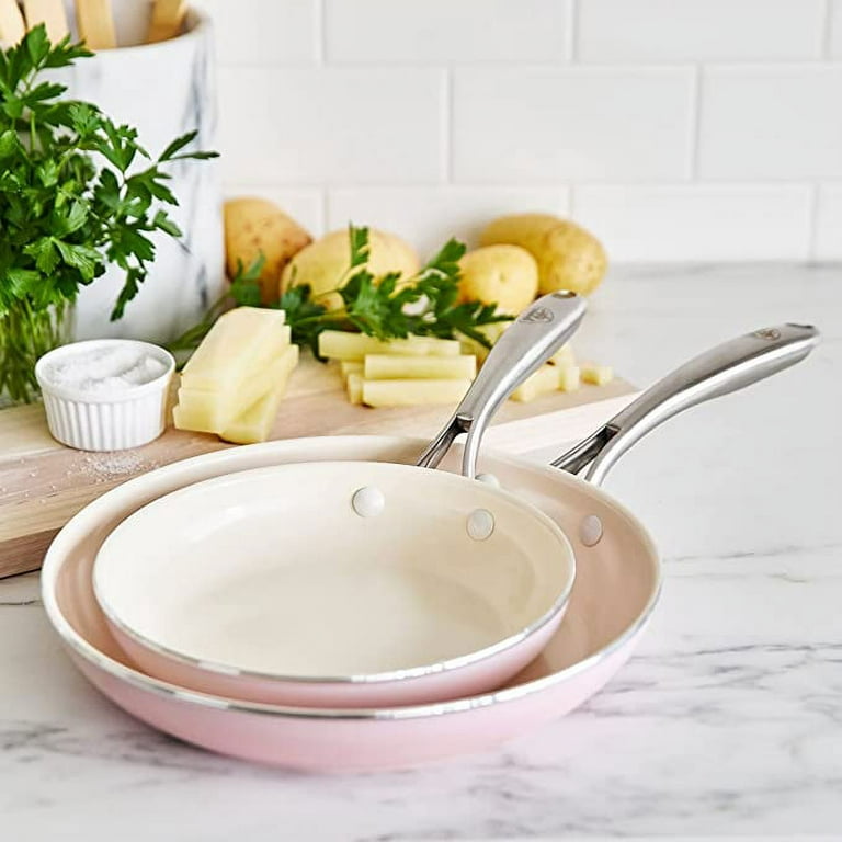GreenLife Artisan Healthy Ceramic Nonstick, 8 and 10 Frying Pan