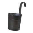 thumbnail image 4 of koolsoo Hanging Flower Pot Bucket Bonsai Pot Garden Railing Planter Small Plants Holders without hole, 4 of 9