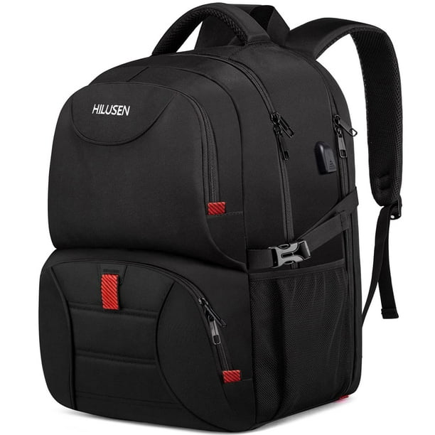 Mochila HILUSEN extra grande de 50 litros para hombre con enfriador aislante