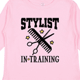 thumbnail image 4 of Inktastic Stylist in Training Girls Salon Girls Long Sleeve Toddler T-Shirt, 4 of 5