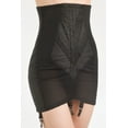 thumbnail image 2 of Women's Rago 1294 High Waist Open Bottom Girdle with Zipper (Pink/Black XL), 2 of 4