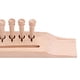 thumbnail image 4 of 1 Pieza Puente de Guitarra con Pasadores de Puente Pruebas de Arce para Principiantes Producción Instrumentos Musicales, 4 of 9