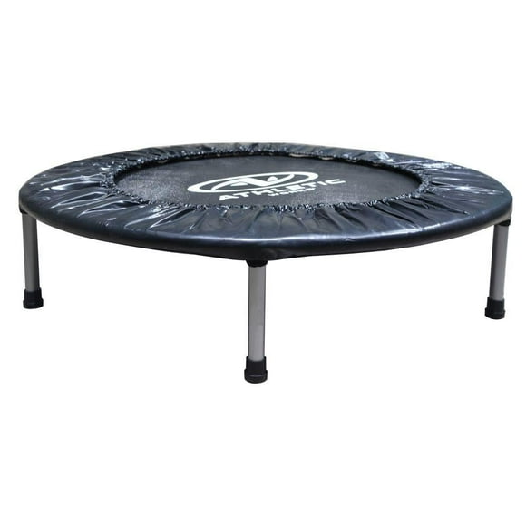 Mini Trampolín Athletic Works 3 Pies Negro