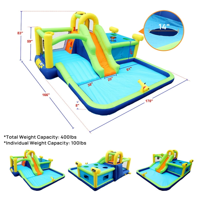 Target Inflatable Water Slides