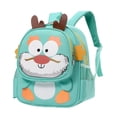 thumbnail image 4 of Mochila para niños Bolso escolar para niños portátiles para niñas y niños de primaria de jardín de infantes verde, 4 of 8