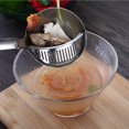 thumbnail image 1 of Cuchara de sopa 2 en 1, colador de cucharón casero de mango largo, colador de cocina de acero inoxidable, cuchara de gachas de cocina ShuxiuWang 8390605517273, 1 of 1