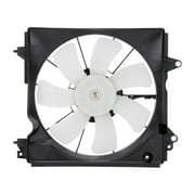 TYC 601410 A/C Radiator Engine Cooling Fan Assembly New with Warranty Fits select: 2012-2015 HONDA CIVIC HYBRID, 2013-2014 ACURA ILX HYBRID TECH