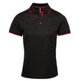 thumbnail image 1 of Premier Polo Coolchecker Contrasté pour Femmes, 1 of 4