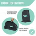 thumbnail image 3 of Cojín de asiento Cushy Tushy Premium plegable para aliviar la presión, 3 of 8