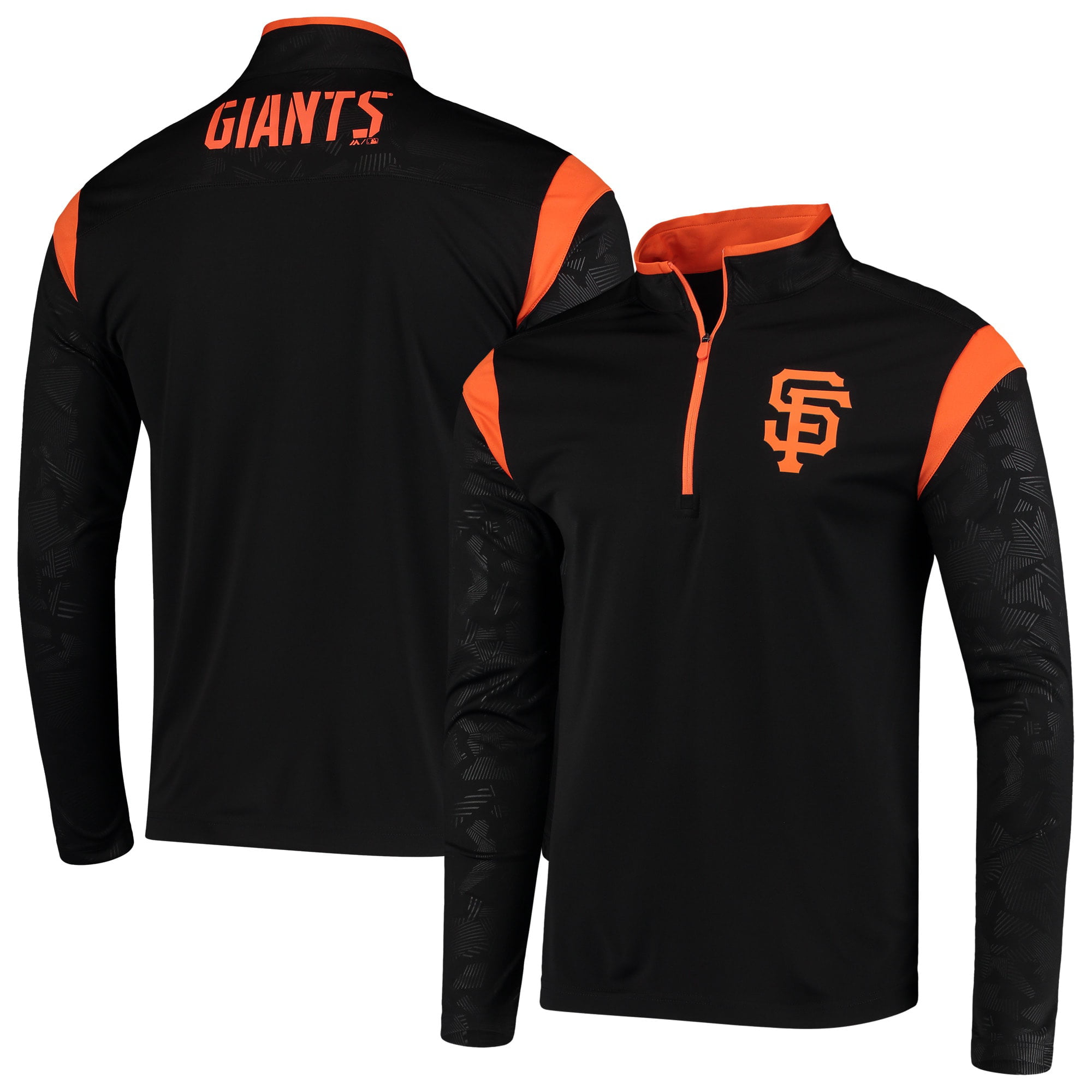 San Francisco Giants Fanatics Branded Defender Primary Half-Zip ...