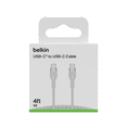 thumbnail image 4 of Cable Trenzado USB-C a USB-C Belkin Blanco 1M, 4 of 4