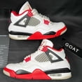 thumbnail image 2 of Ni - ke Size 8 - Ni - ke Air Jordan 4 Retro OG Fire Red 2020 Men's Shoes - Ships Now, 2 of 5
