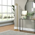 thumbnail image 4 of Evelyn&Zoe Shiloh 68" Tall Floor Lamp with Glass Shade, Brass/White Milk, 4 of 7