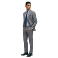 thumbnail image 3 of Men’s Double Breasted Peak Lapel 2 Piece Suit Set, Slim Fit Dress Suit, 3 of 4