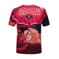thumbnail image 5 of Hazbin Hotel Camiseta Manga Corta Cuello Redondo Estampada Moda Casual Mujer Rosa/L, 5 of 5