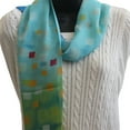 thumbnail image 4 of Women's Light and Bright Grid Design Scarf and Shawl, 4 of 5