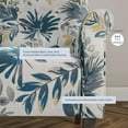 thumbnail image 3 of BELLEZE Accent Chair Armchair for Living Room - Allston (Green Blue Floral), 3 of 7
