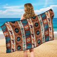thumbnail image 4 of XYZCANDO Horse Totem Sweatproof Car Seat Towel Cover, Non Slip Washable Easy Install Versatile Car Seat Towel for SUVs Trucks Sedans, 4 of 9