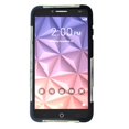 thumbnail image 4 of Zizo&reg; Alcatel One Touch Fierce XL 5054 Hybrid Turbo Heavy Duty Dual Layer Rugged Shell Design Protective Phone Case Cover with Kickstand, 4 of 7