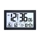 thumbnail image 1 of Reloj Despertador Digital Multifunción con Pantalla Grande Alarma Silenciosa Visualización de Humedad Y Temperatura Diseño para Mesa O Pared Adecuado H181H negro, 1 of 9