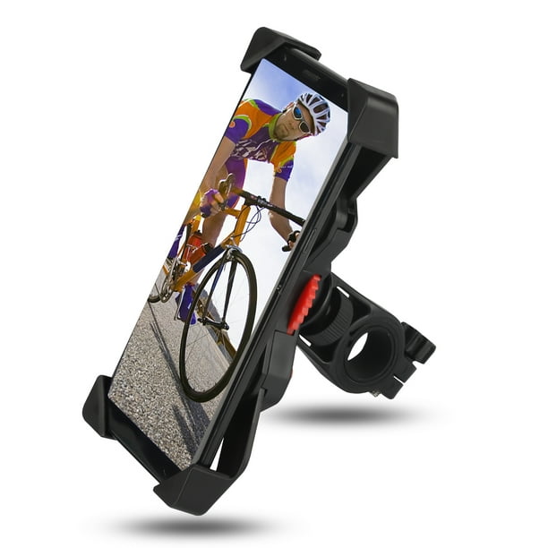 Bike Phone Mount 360 A Rotation Bicycle Motorcycle Phone Mount W Adjustable Clamp Anti Shake And Stable Bike Accessories Bike Phone Holder Fit For Iphone 12 Pro Max Android Samsung Note Ultra S Walmart Com