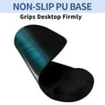 thumbnail image 6 of mlkhfap Mouse Pad with Gel Wrist Rest, Non-Slip PU Base, Ergonomic Design Relief Carpal Tunnel Pain, Memory Foam Mouse Pad for Computer Desk, Azure, 6 of 8