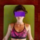 thumbnail image 5 of Almohada para ojos de yoga Círculo oscuro Almohada para ojos sedosa Lavanda +, 5 of 8
