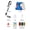 White With Multiple Configurations, variant on 3D Printing Pen for Kids, Type-C Plug-in Drawing Doodle Pen Kit with 12 Colors PLA Filament Refills, Stencils, Base, Arts and Crafts Toy Gift for Boys Girls
